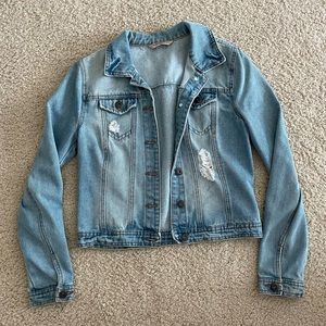 Blue denim jacket